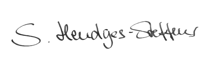 Unterschrift Sandra Hendges Steffens